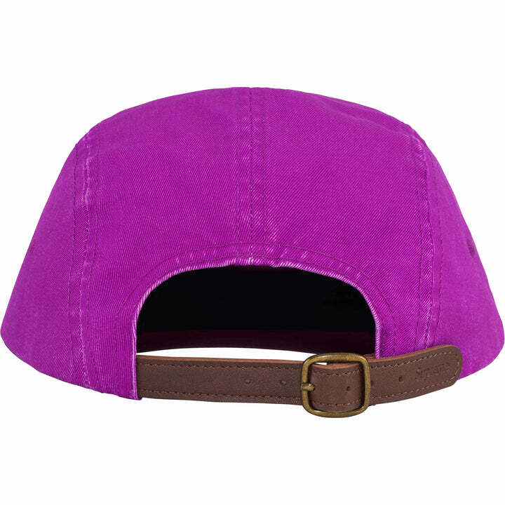Supreme Washed Chino Twill Camp Cap Purple