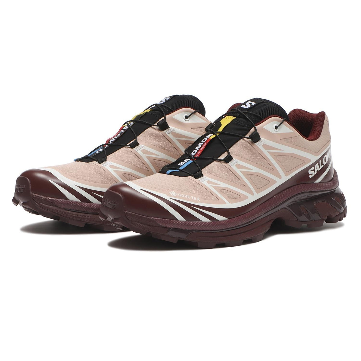 L47863700 SALOMON XT-6 GORE-TEX MAHOGANY ROSE TAWNY PORT BLACK (Men's)
