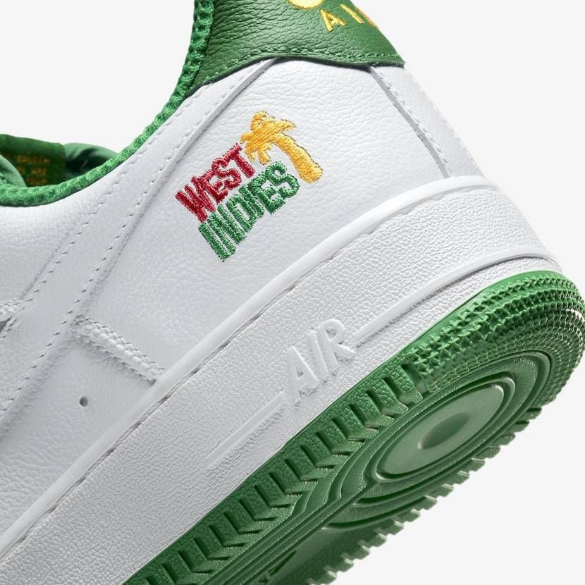 DX1156-100 Nike Air Force 1 Low West Indies "White/Classic Green" (Men's)