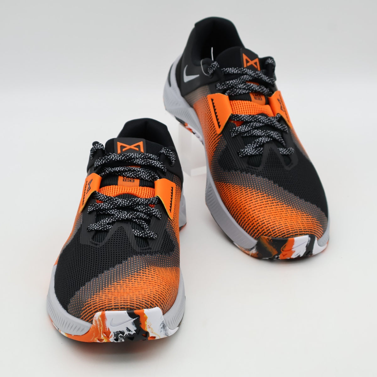 HJ1875-005 Nike Metcon 10 Black Safety Orange Wolf Grey (Men's)