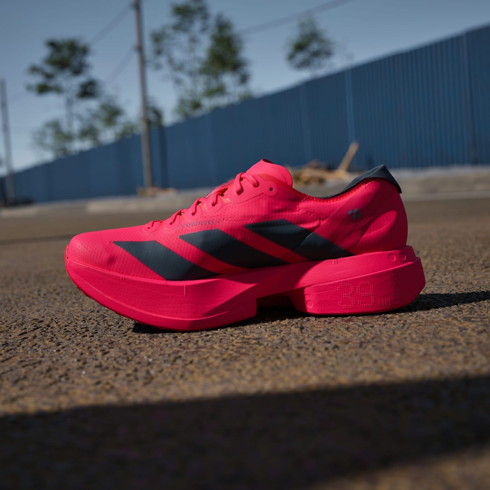 JR6368 adidas Adizero Adios Pro 4 Lucid Red Core Black Lucid Red (Men's)