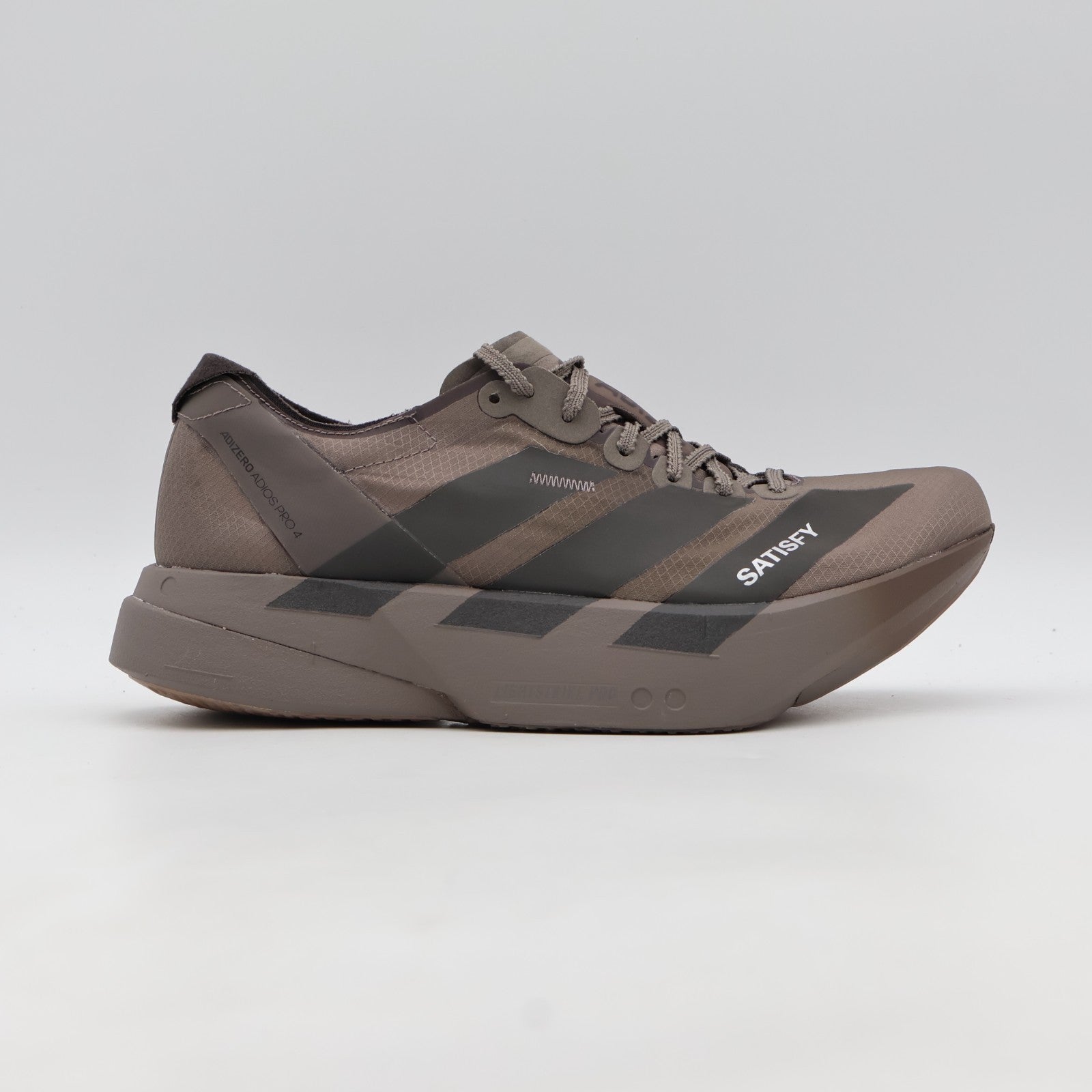 KH8442 Satisfy adidas Adizero Adios Pro 4 Brown Aurora Coffee (Men's)