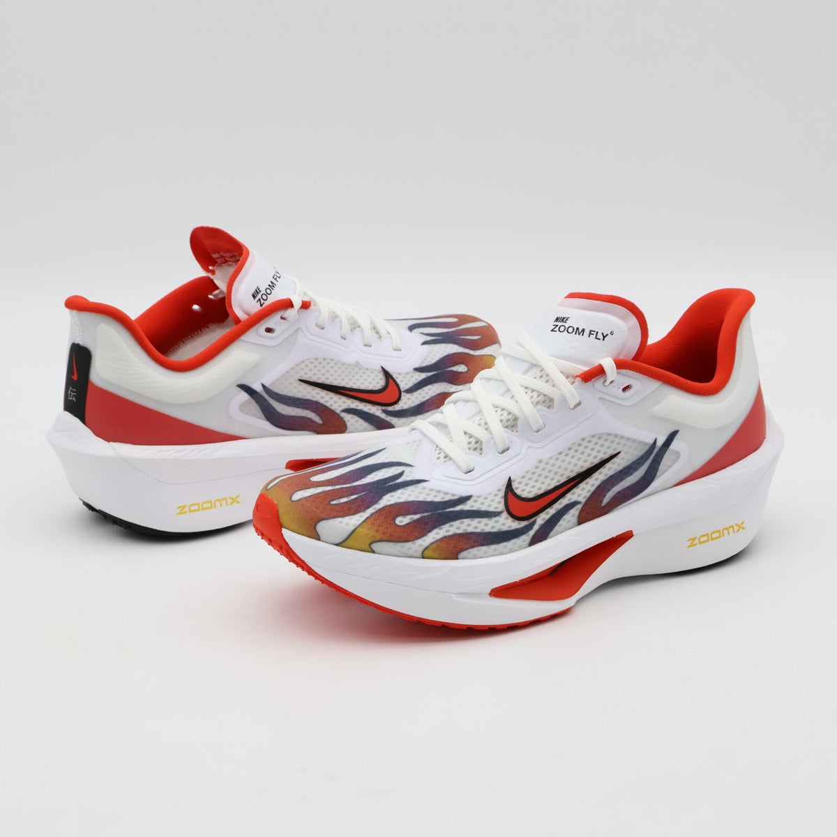 HQ3498-100 Nike Zoom Fly 6 PRM White Black University Red Habanero Red (Men's)