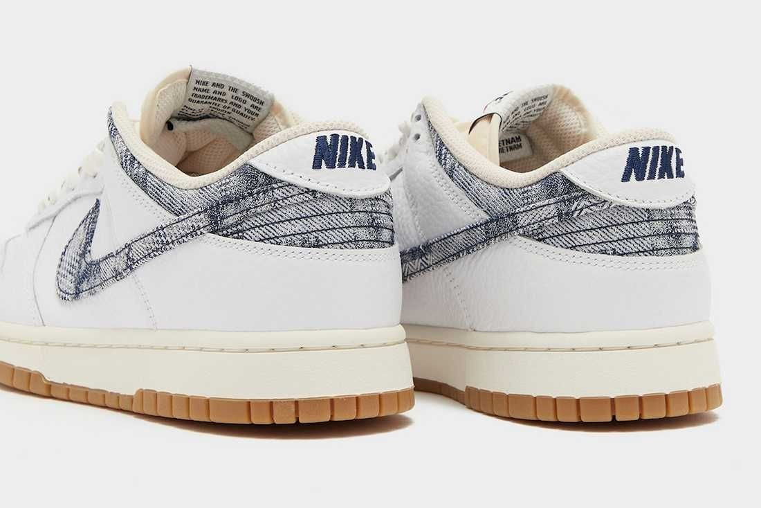 FN6881-100 Nike Dunk Low "Washed Denim" (Men's)