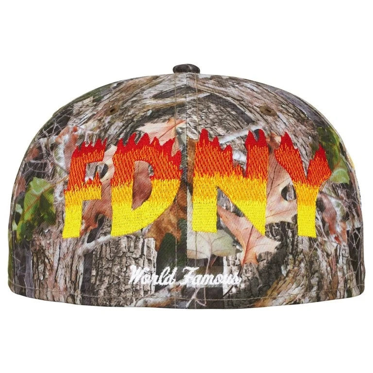 Supreme x FDNY Box Logo New Era TrueTimber Kanati Camo