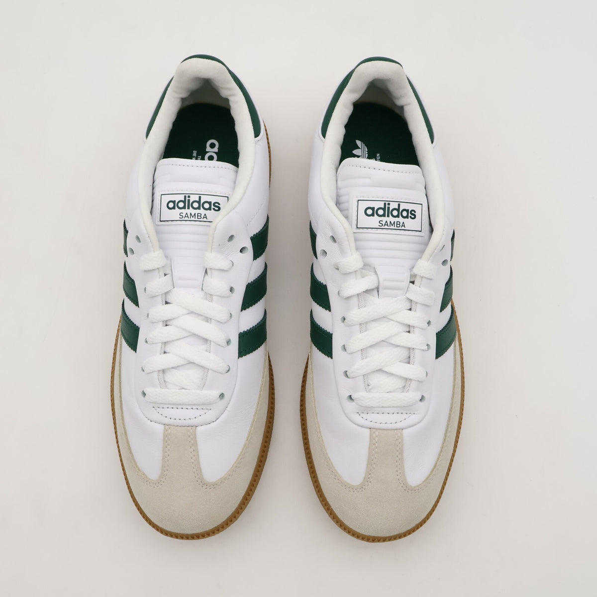 JH6151 adidas Samba Spikeless Golf Cloud White Collegiate Green Gum (Men's)