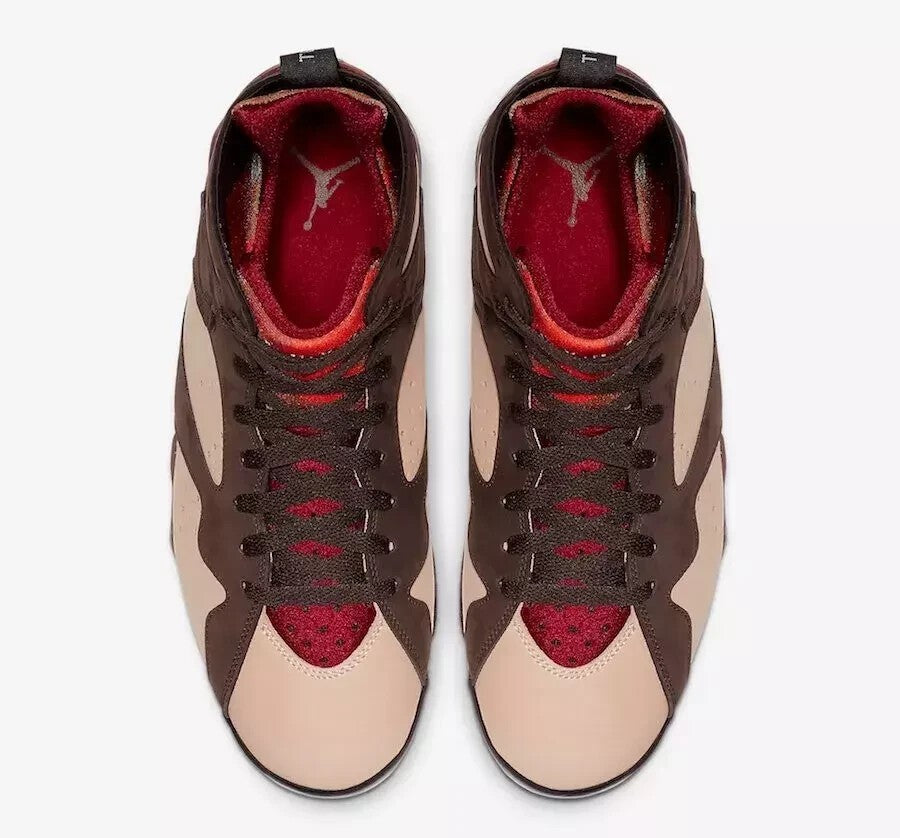 AT3375-200 AT3375-200 Patta Ã Nike Air Jordan 7 OG Brown (Men's)
