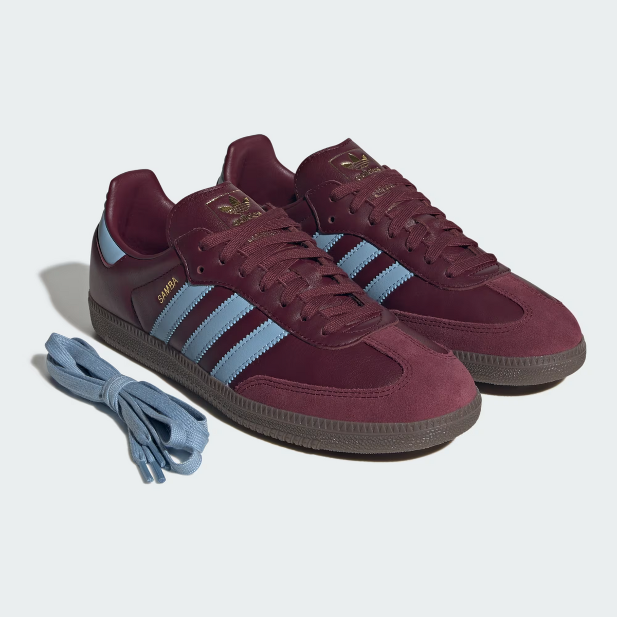 LC2637 adidas Samba OG "Burgundy/Blue" (Men's)