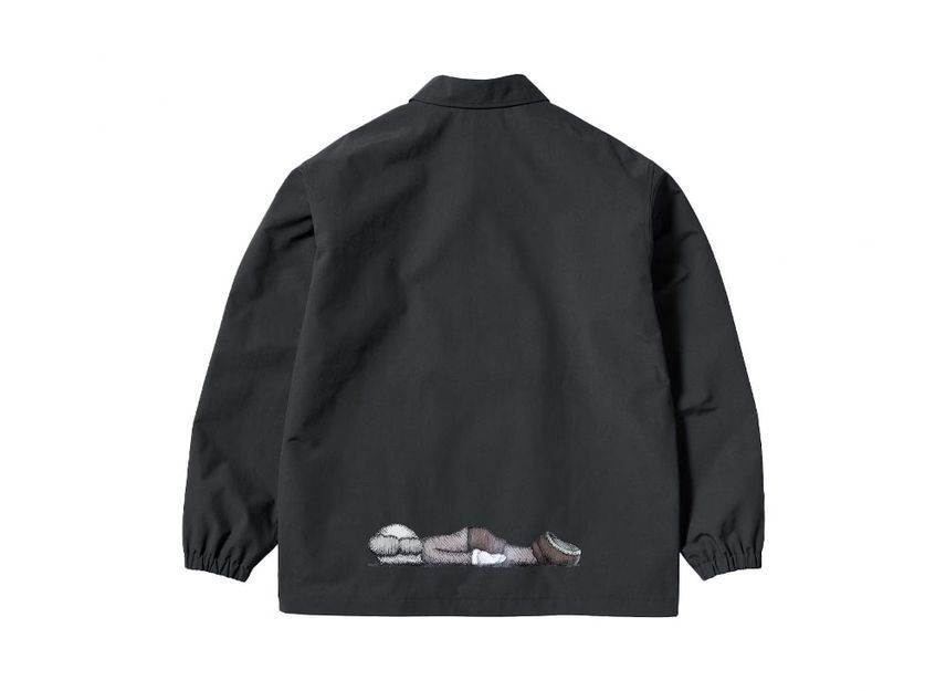 Uniqlo KAWS WARHOL Coach Jacket Black