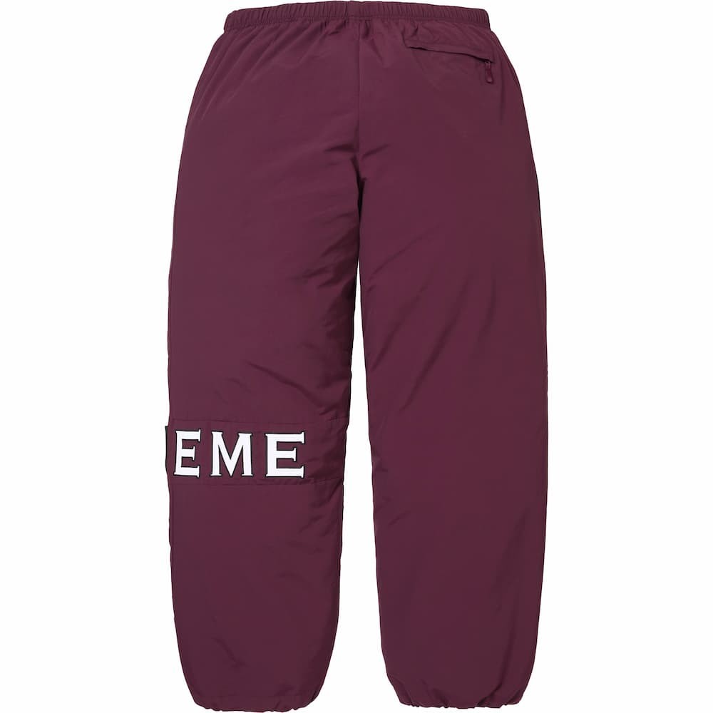 Supreme Cross Track Pant Plum