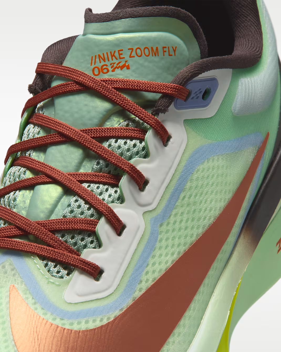 IW1246-099 Nike Zoom Fly 6 "Steam/Frosted Spruce" (Men's)