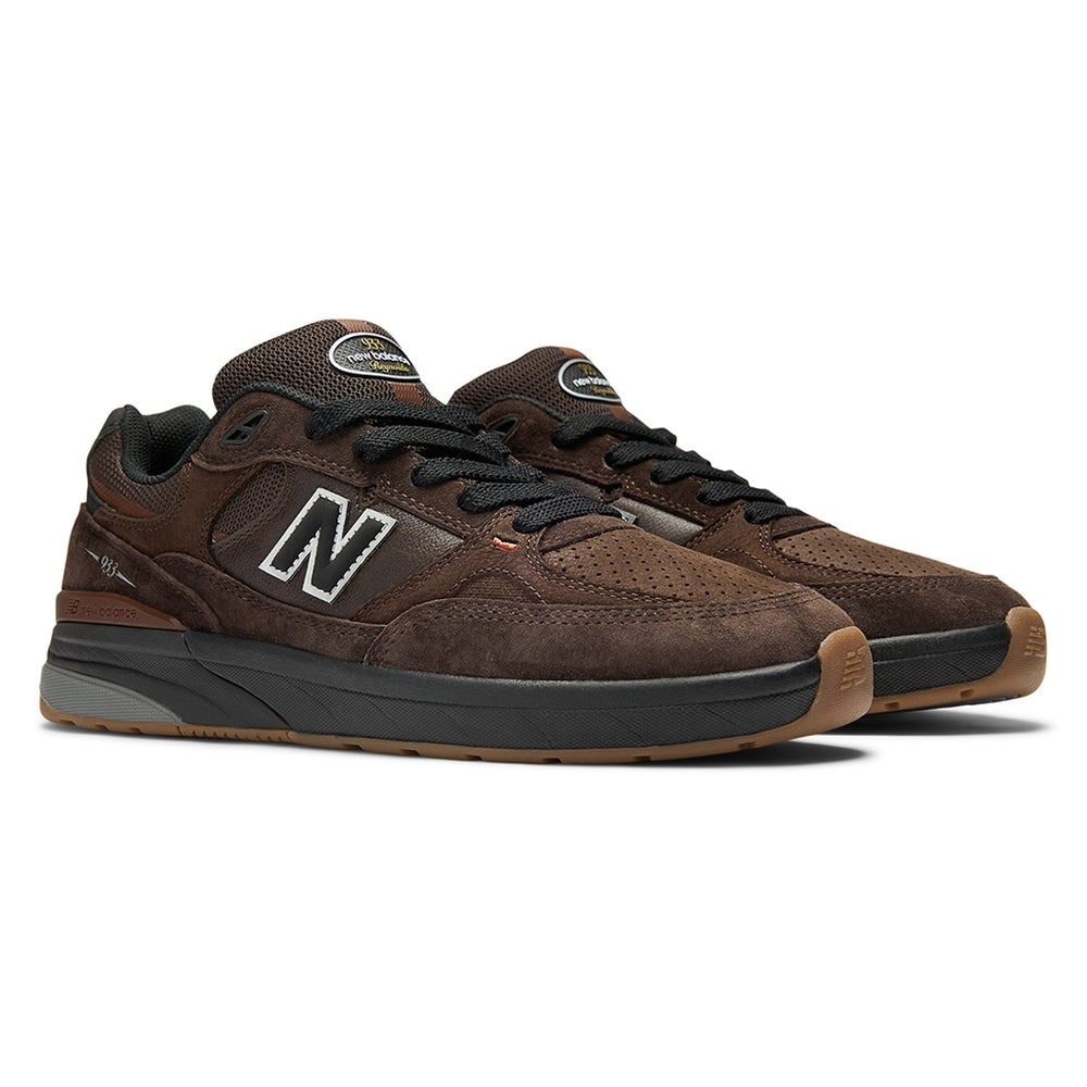 NM933BAR Andrew Reynolds New Balance NB Numeric 933 Brown Black(Men's)