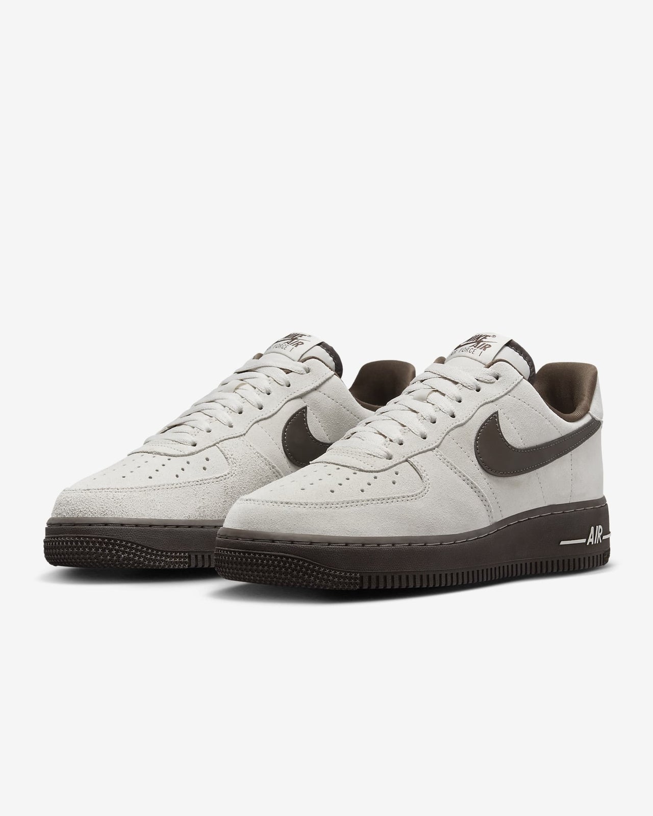 HQ3485-104 Nike Air Force 1 '07 Light Orewood Brown Baroque Brown (Women's)