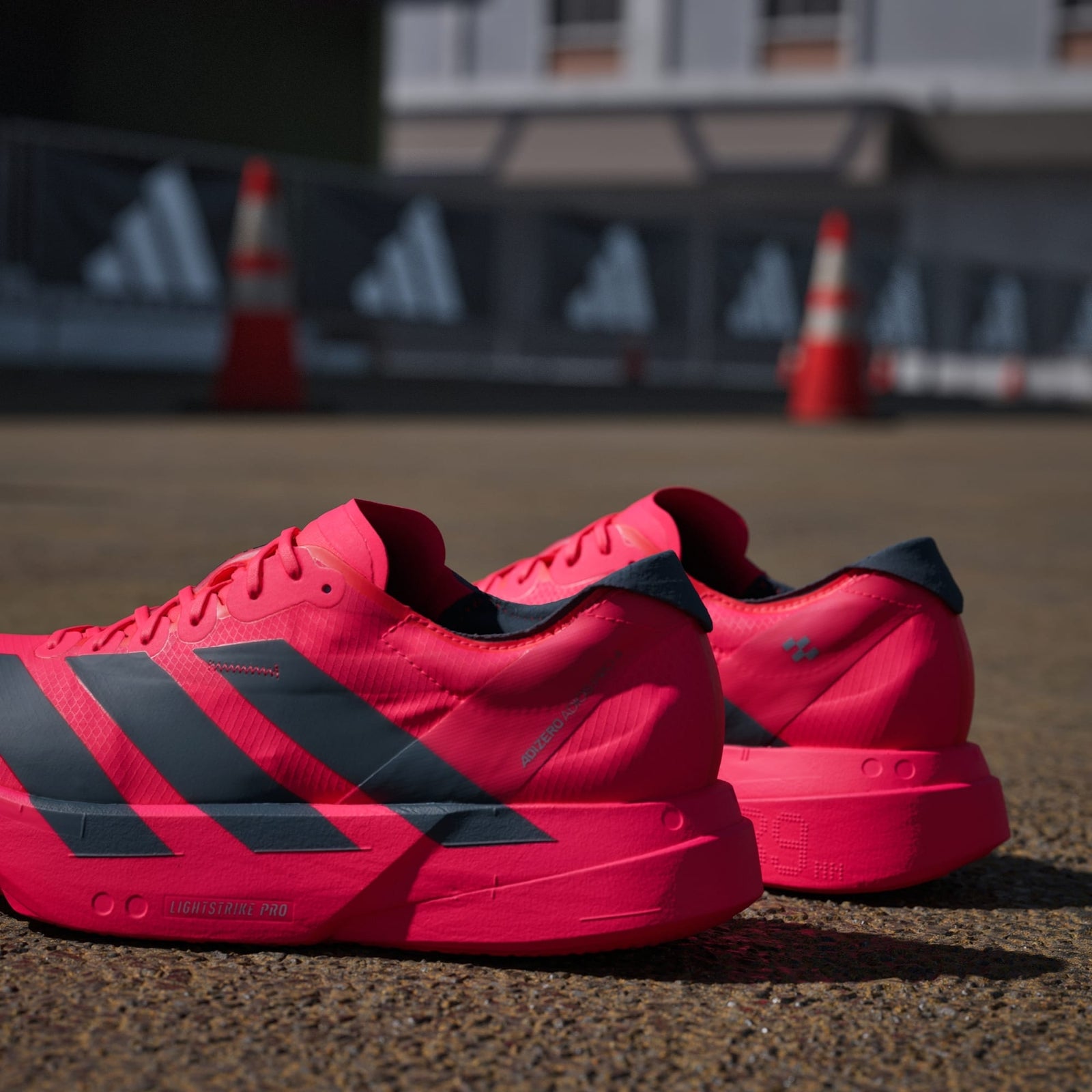 JR6368 adidas Adizero Adios Pro 4 Lucid Red Core Black Lucid Red (Men's)