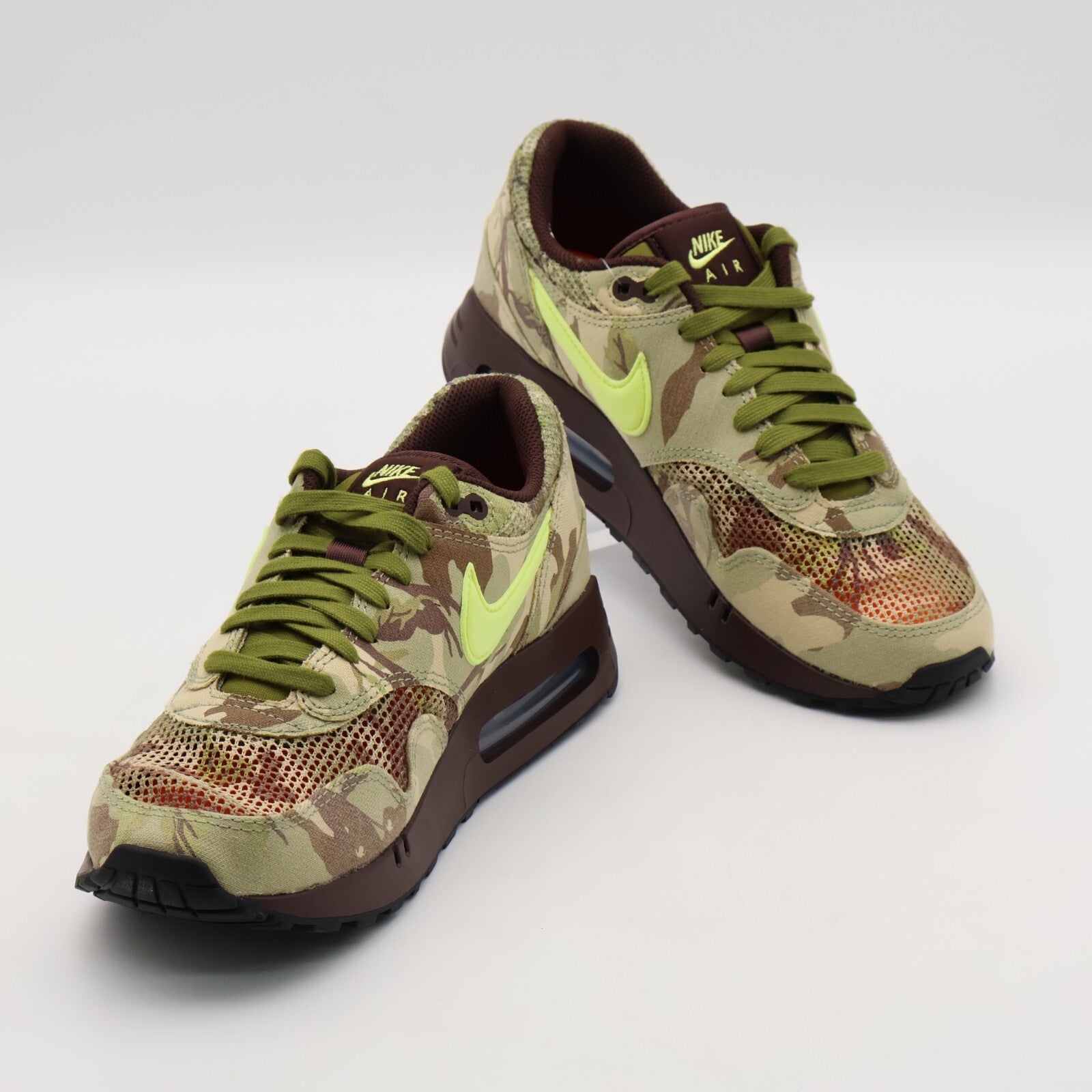 FN8358-200 Nike Air Max 1 â86 Camo and Light Lemon Twist (Men's)