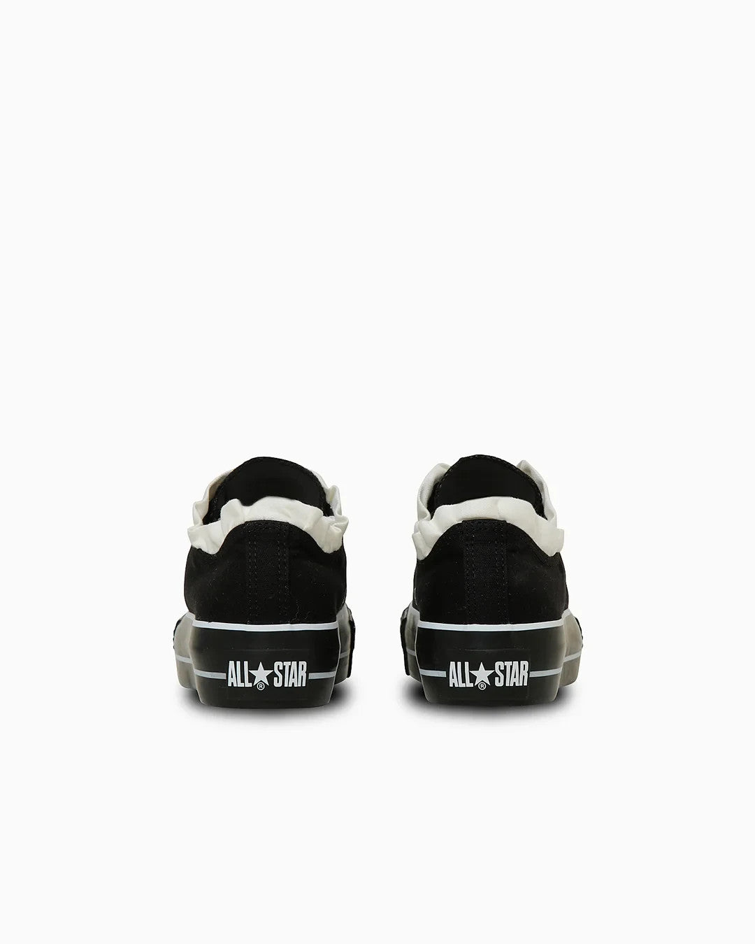 31315111 Converse All Star PLTS Frillslip OX Black/White (Women's)