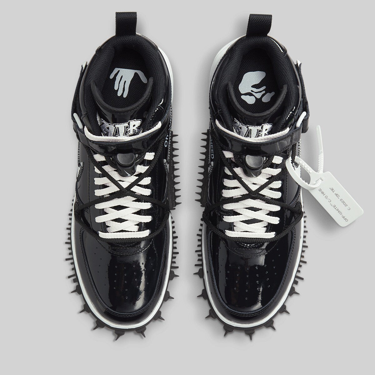 DR0500-001 Off-White Ã Nike Air Force 1 Mid  Sheed  (Men's)