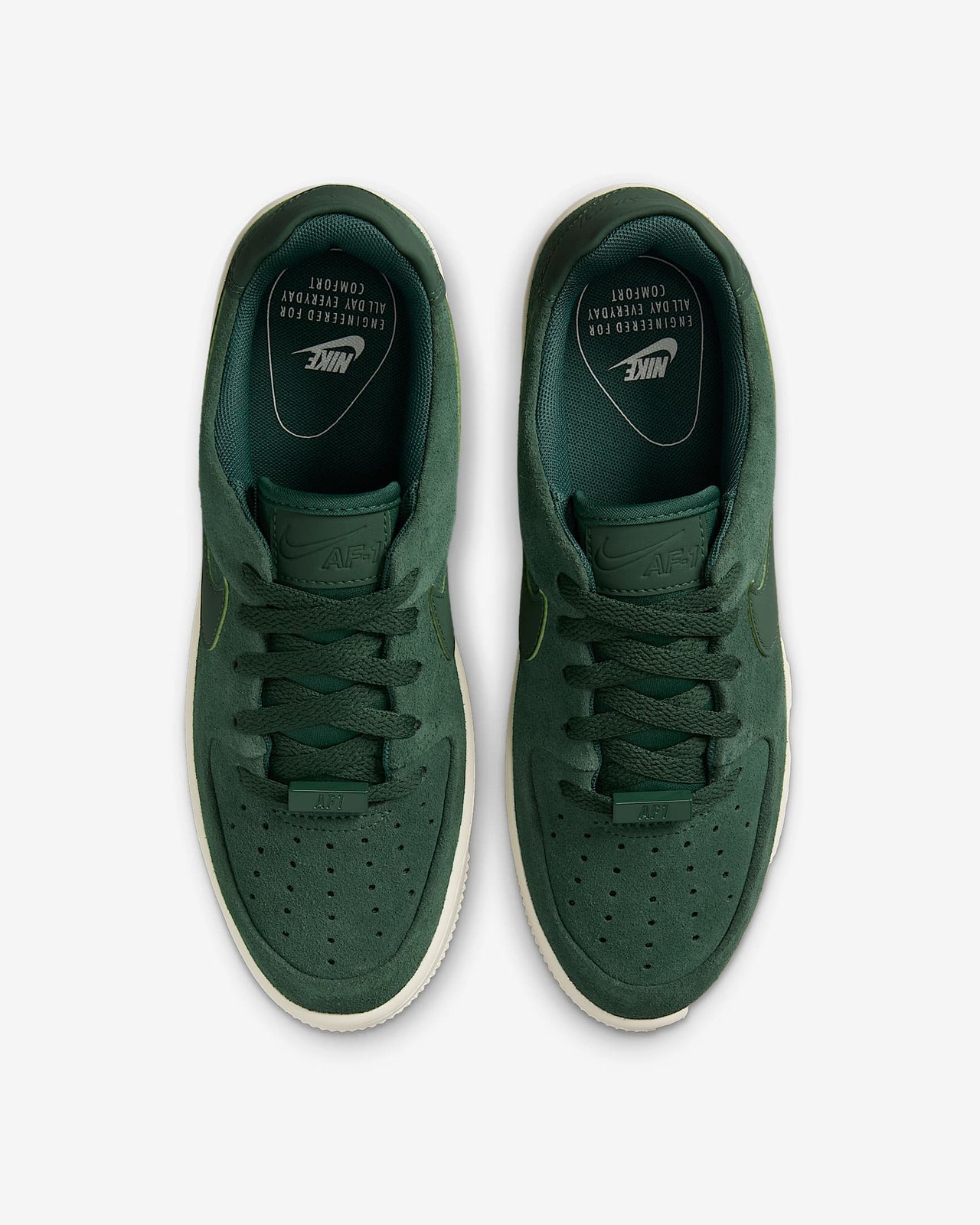 AR5339-302 Nike Air Force 1 Sage Low Fir Pale Ivory Fir (Women's)