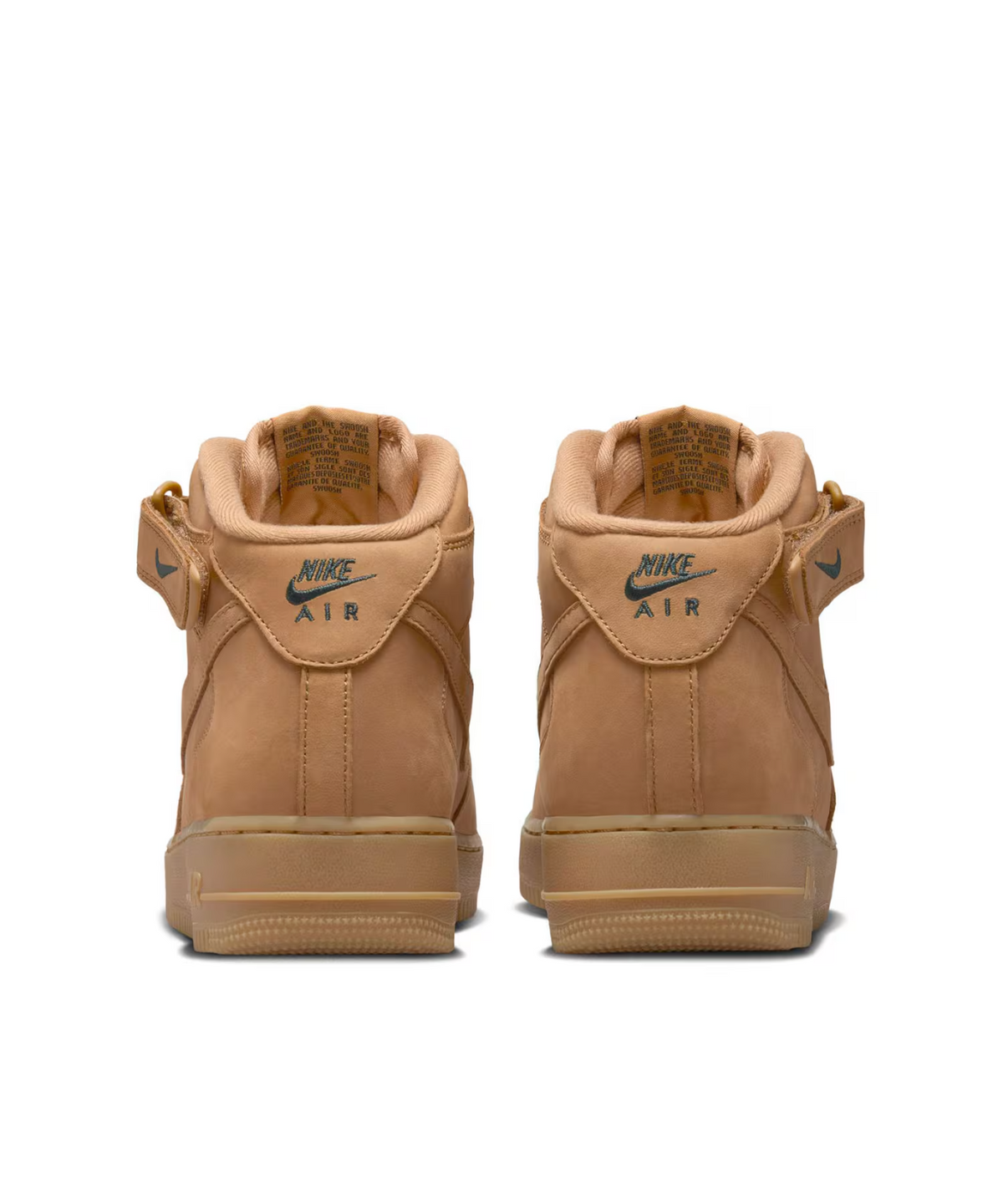 715889-200-2025 Nike Air Force 1 '07 Mid "Flax/Outdoor Green" (2025) (Men's)