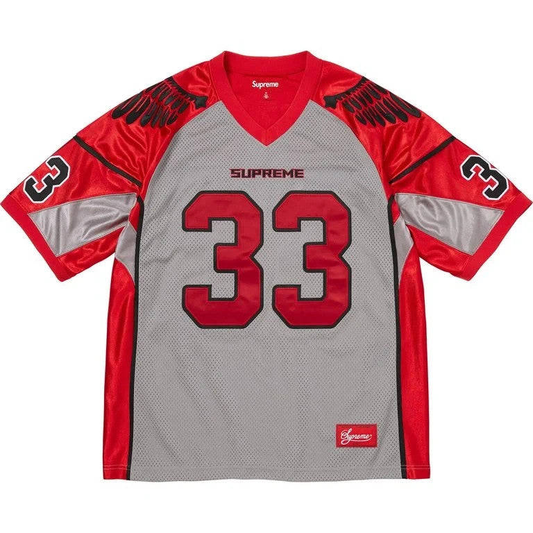 Supreme Wings Football Jersey Grey