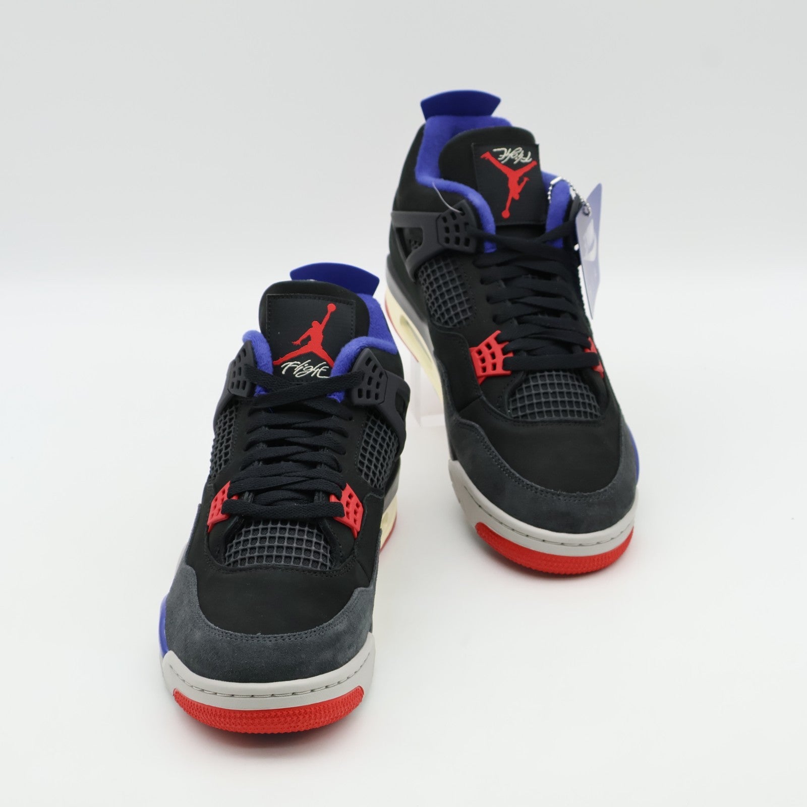 FV5029-003 Nike Air Jordan 4 Rare Air White Lettering Black Fire Red (Men's)