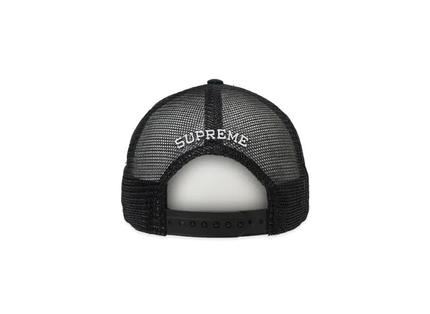 Supreme x The Misfits Mesh Back 6-Panel "Black"