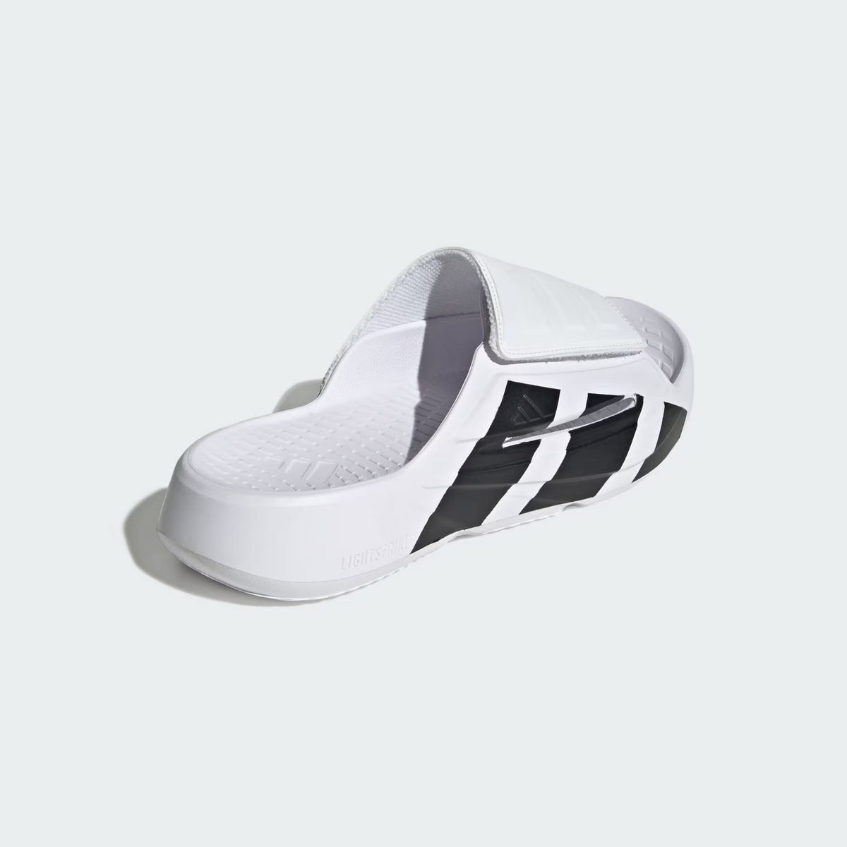 JS3584 adidas Lightblaze Slide Cloud White/Core Black (Men's)