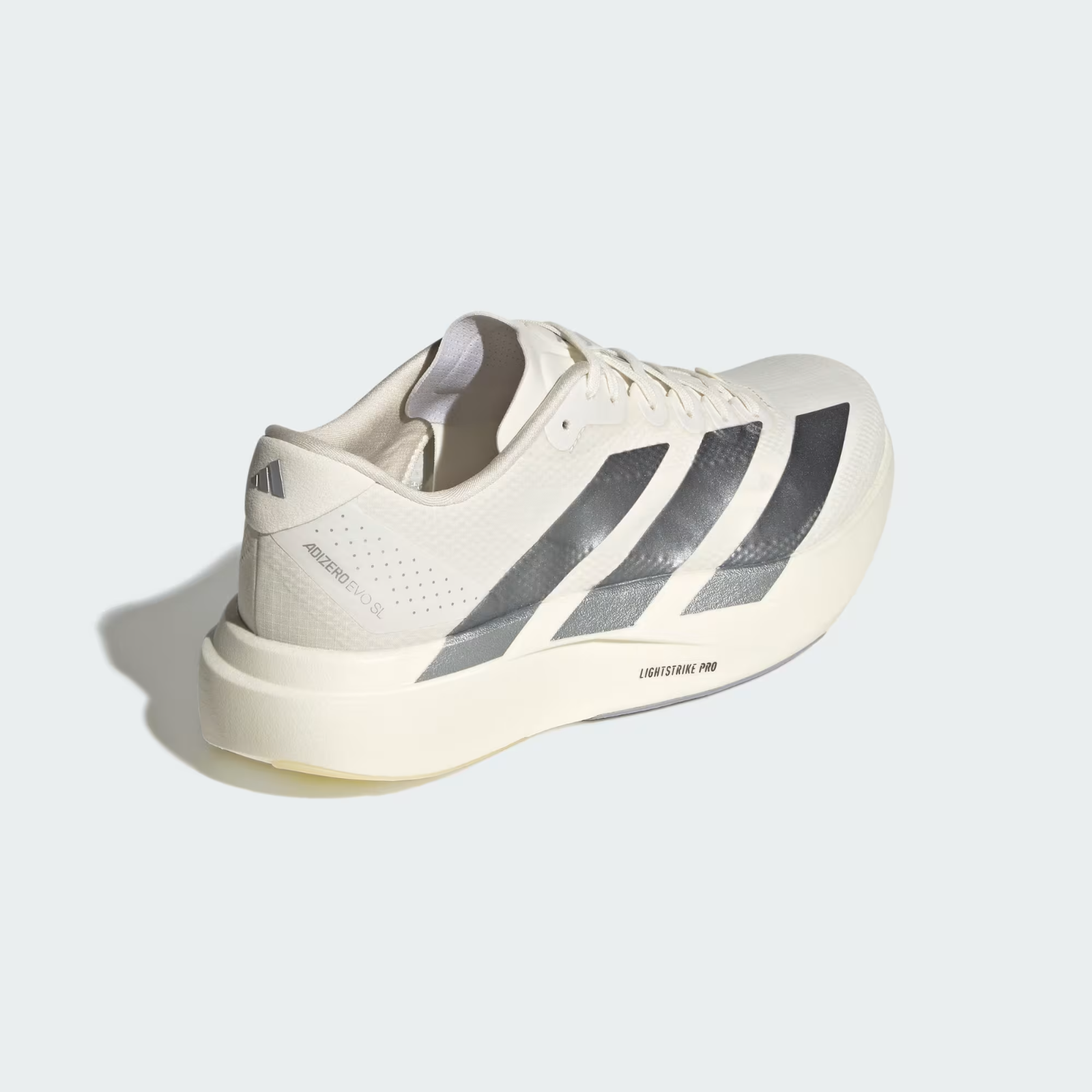 KI6900 adidas Adizero EVO SL Woven Core White Halo Silver (Men's)