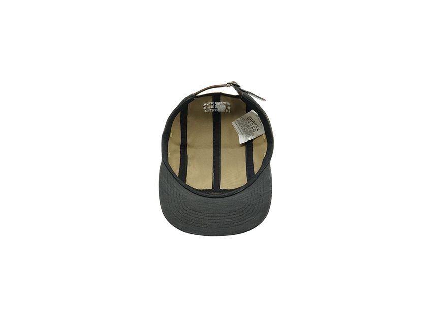 Supreme x MM6 Maison Margiela Painted Camp Cap Black