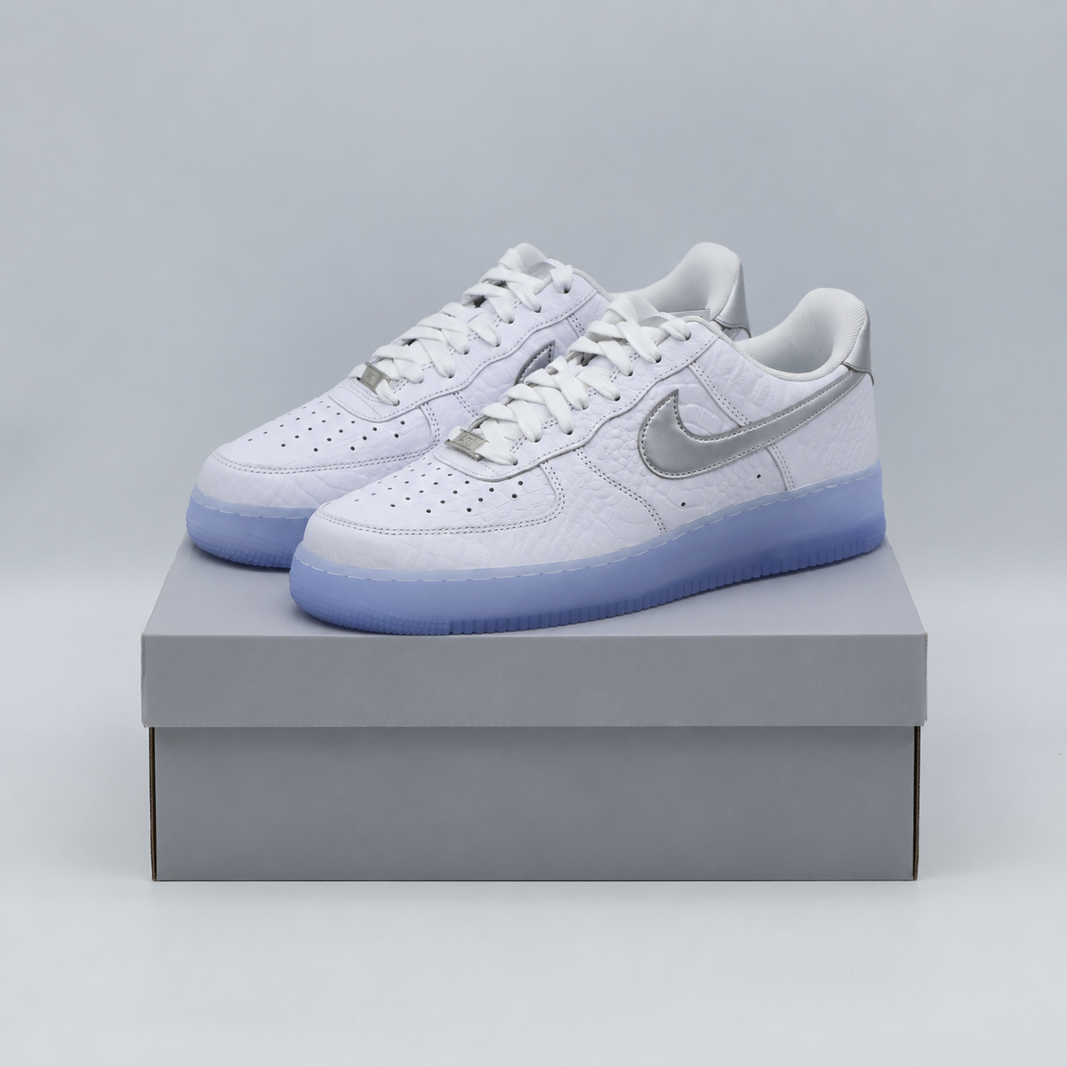 IR1981-100 Nike Air Force 1 Low "White Croc" (Men's)