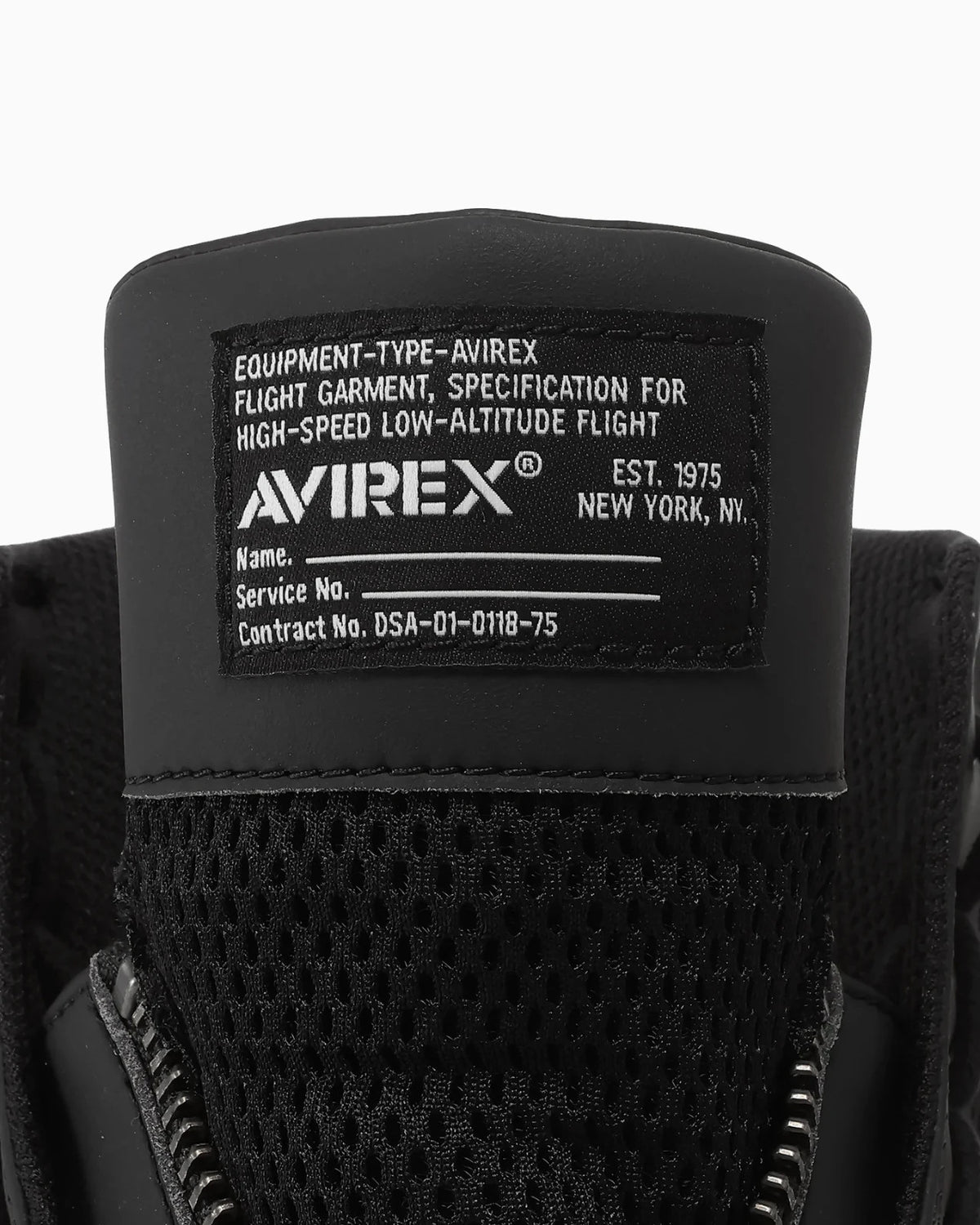 33702770 AVIREX Converse All Star PS 2 Centerzip Hi Black (Men's)