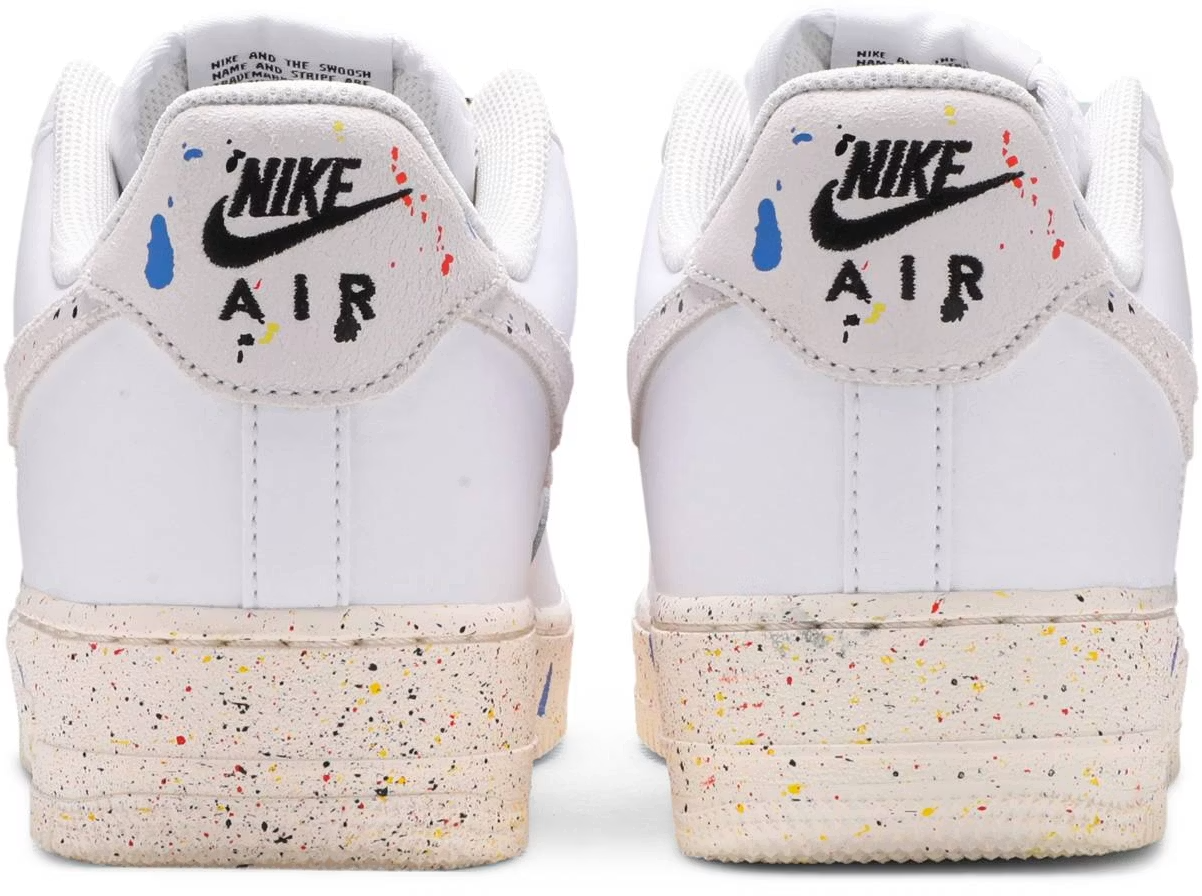 CZ0339-100 Nike Air Force 1 Low Paint Splatter "White" (Men's)