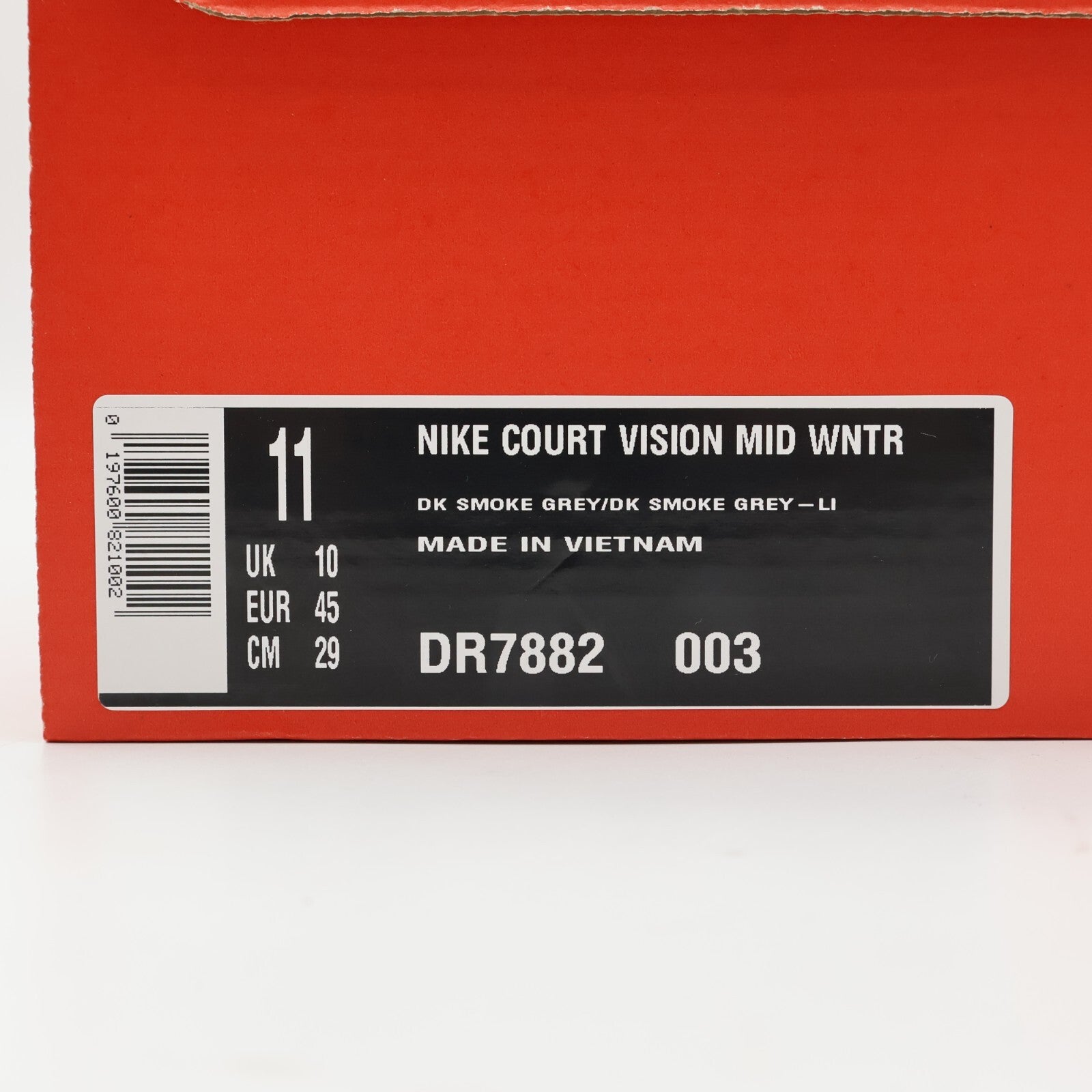 DR7882-003 Nike Court Vision Mid Dark Smoke Grey Light Bone (Men's)