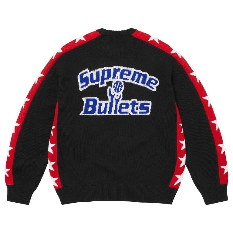 Supreme x Mitchell & Ness Teams Sweater Black