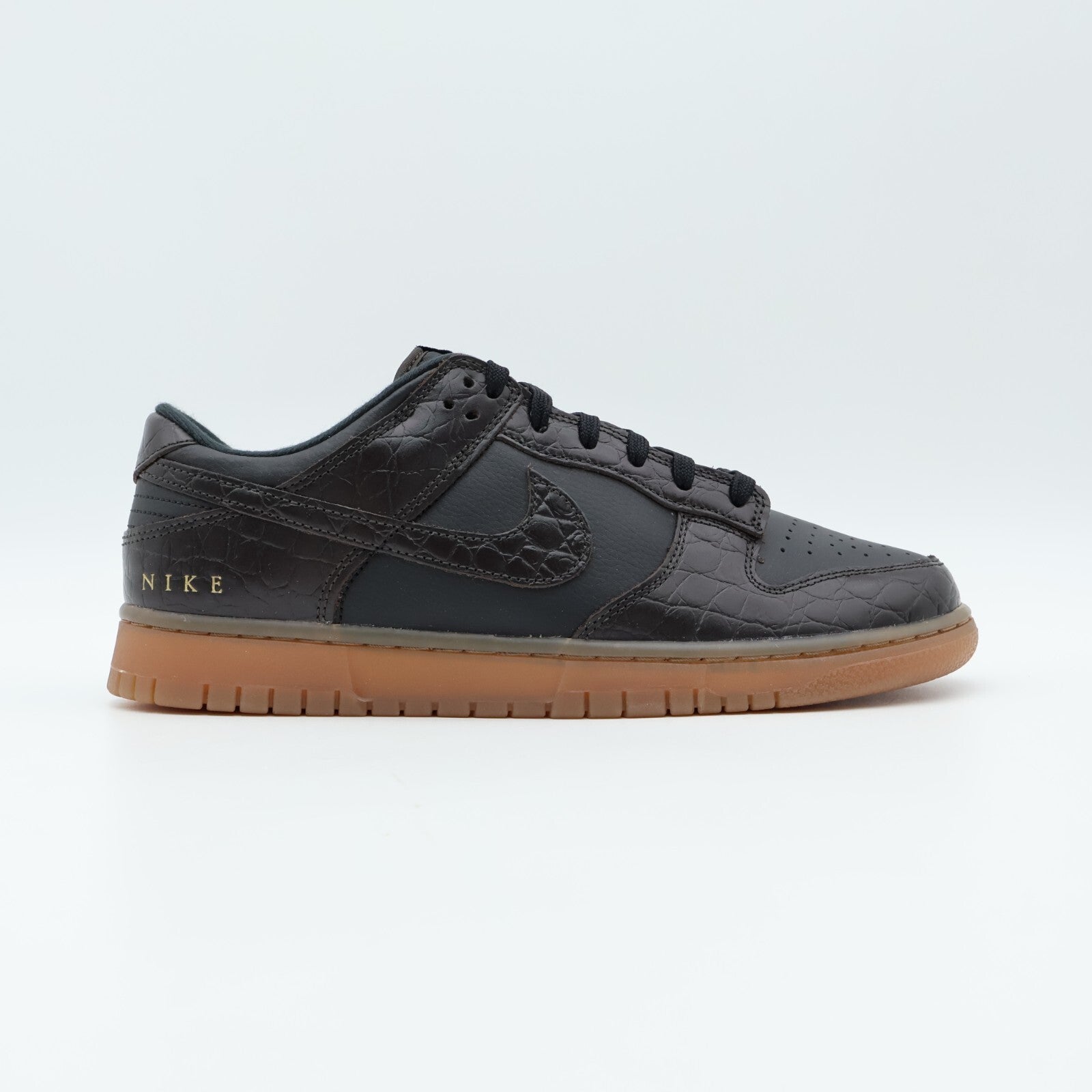 DV1024-010 Nike Dunk Low Velvet Brown and Black (Men's)