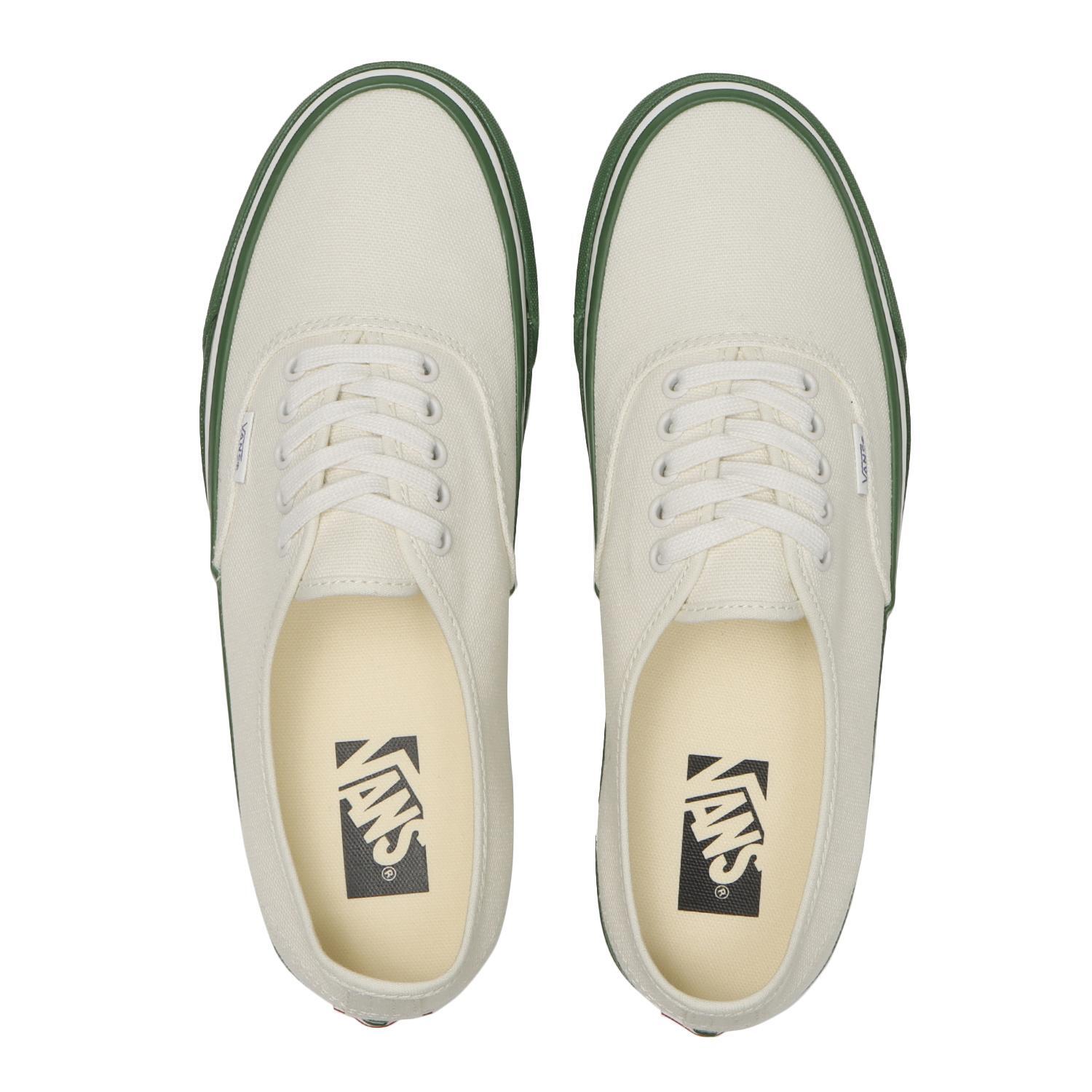 VN000EBNWGR Vans Premium Authentic White Green (Men's)