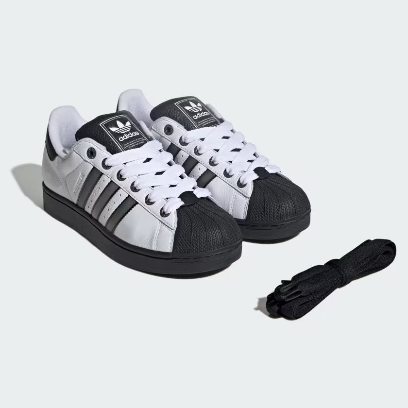 JQ3208 adidas Originals Superstar 2 Cloud White Matte Silver Core Black (Men's)