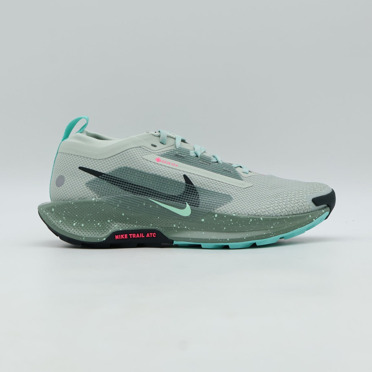 FQ0908-013 Nike Pegasus Trail 5 GORE-TEX Light Silver Clay Green Mint Foam (Men'