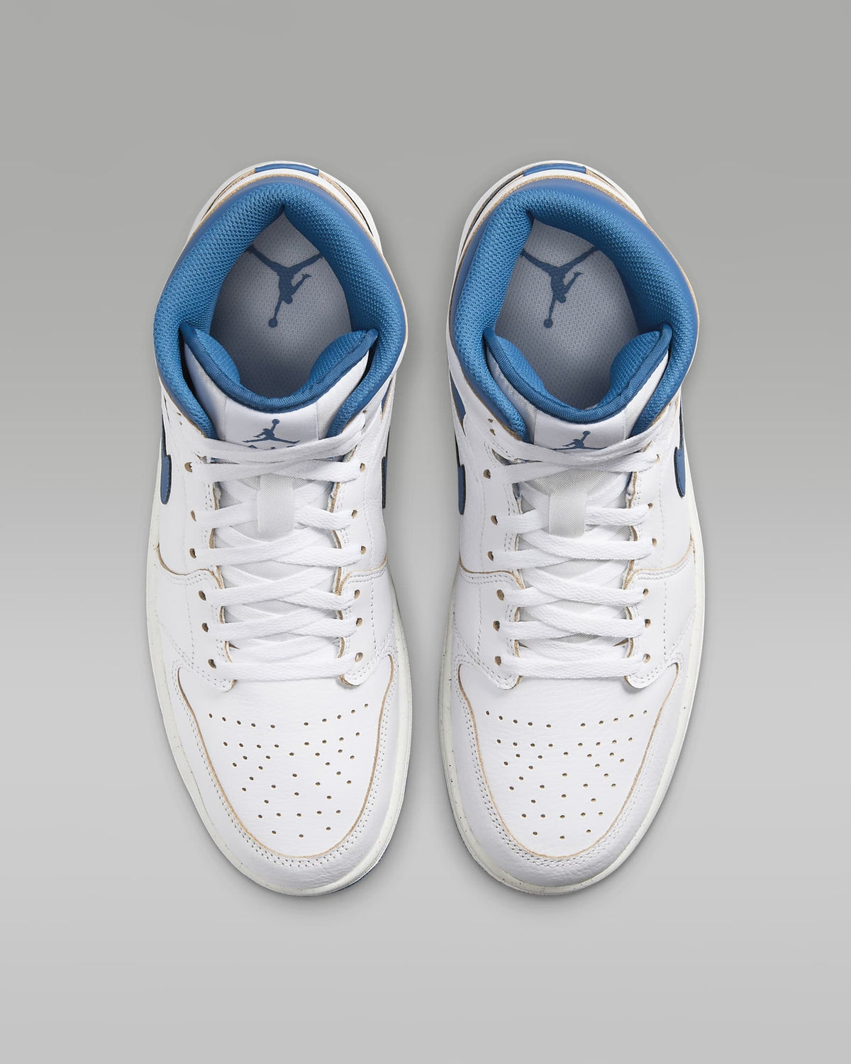 FN5215-141 Nike Air Jordan 1 Mid SE Industrial Blue (Men's)