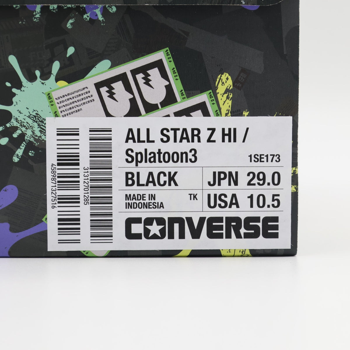 31312701 Splatoon3 Converse All Star Z Hi Black (Men's)