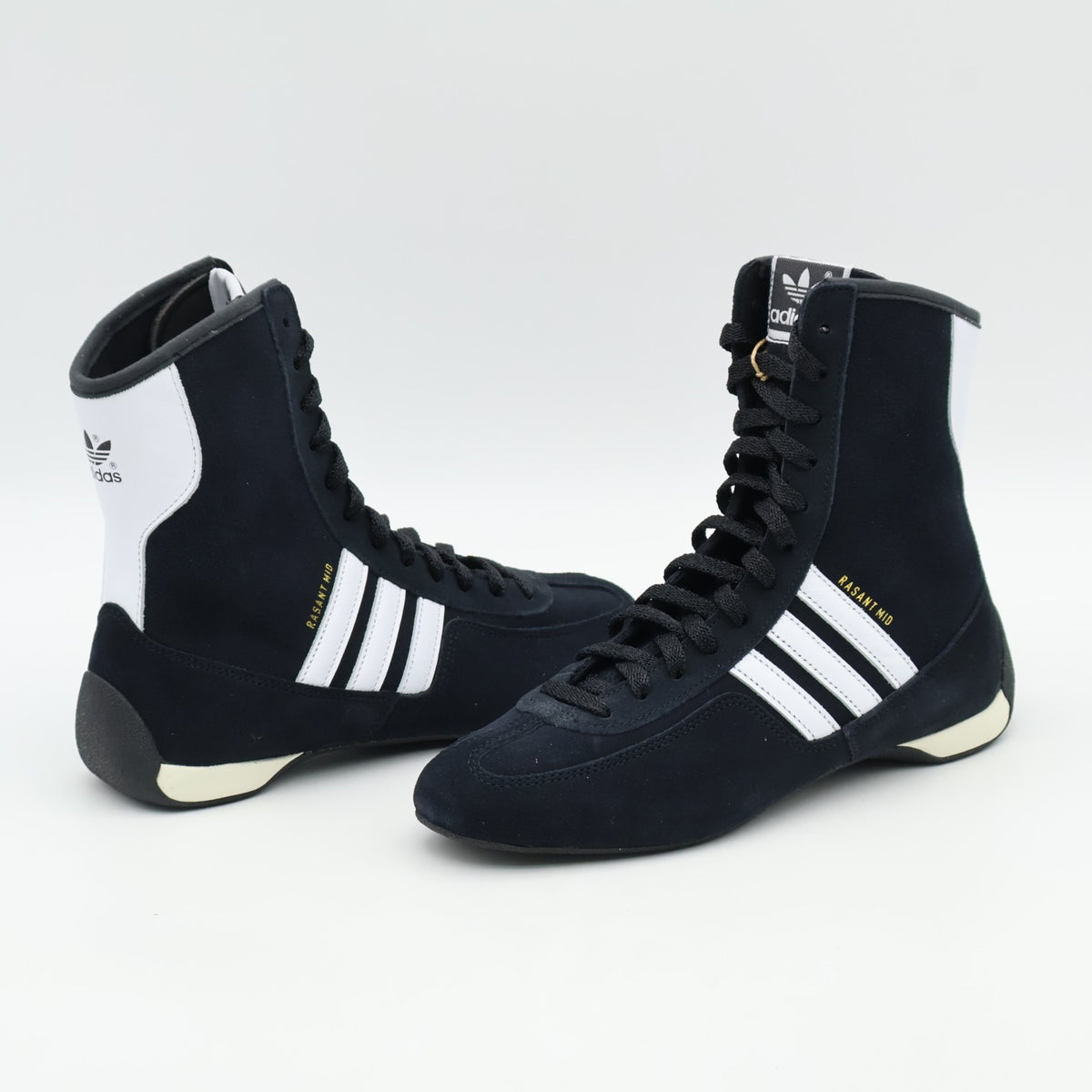 JH6665 adidas Rasant Mid Core Black Footwear White Off White (Women's)