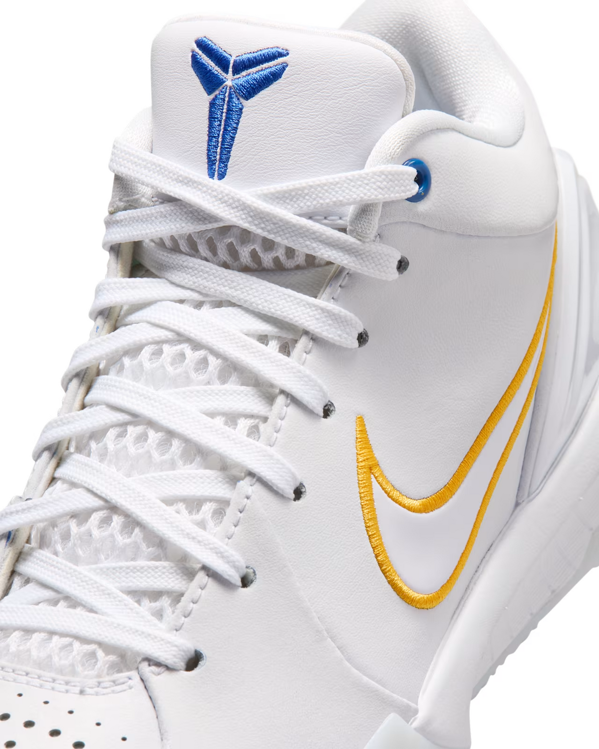 IQ4110-100 Nike GS Kobe 4 Draft Pack "White/Glacier Blue" (Kids)