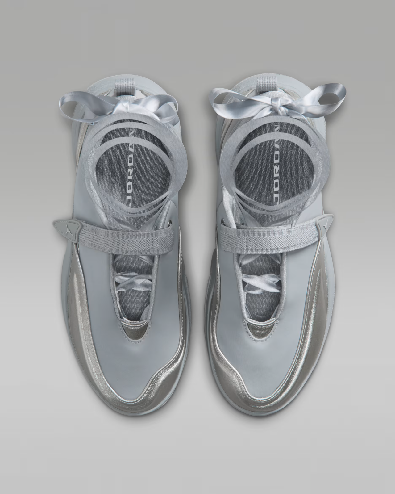 IB8597-002 Nike Jordan Pointe "Metallic Silver/Smoke Grey" (Women's)