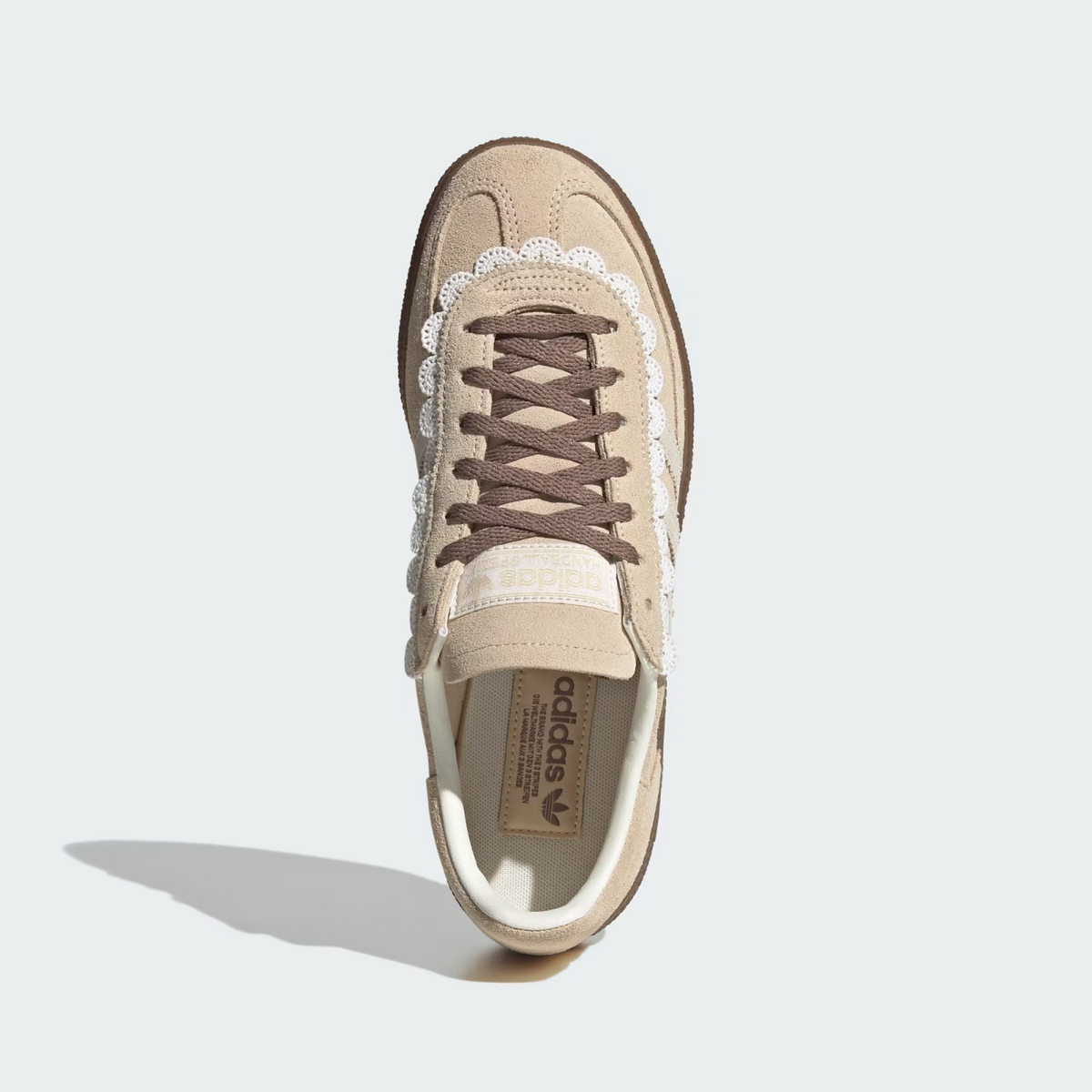 LA0313 adidas Handball Spezial "Sand Strata/Off White/Gum" (Unisex)