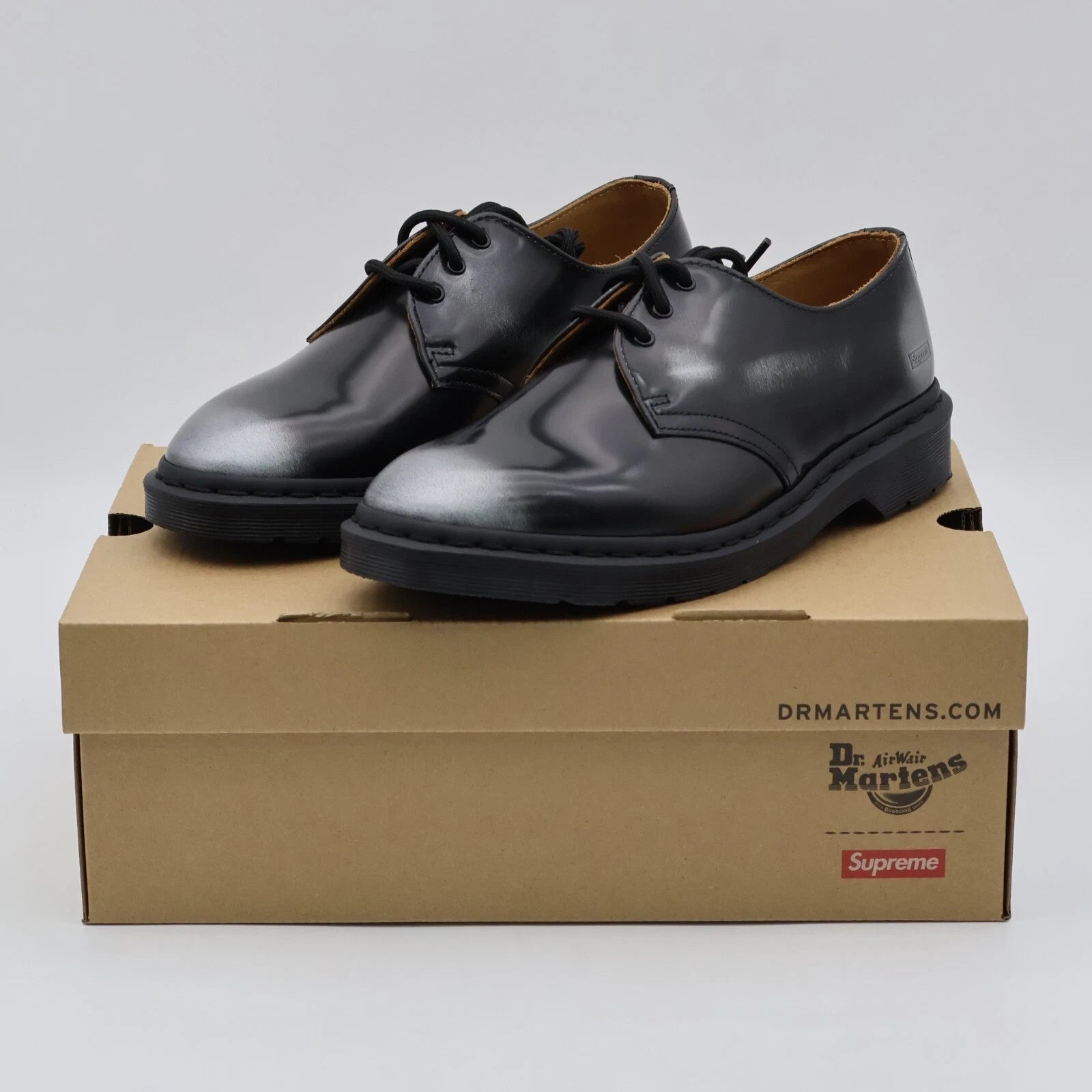 32126040 Supreme Dr.Martens 1461 3 Eye Shoe Black