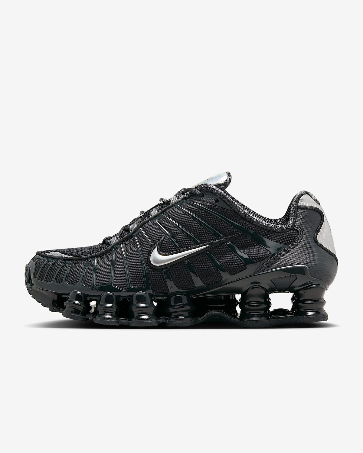 IB7704-001 Nike Shox TL Off Noir Metallic Silver (Women's)