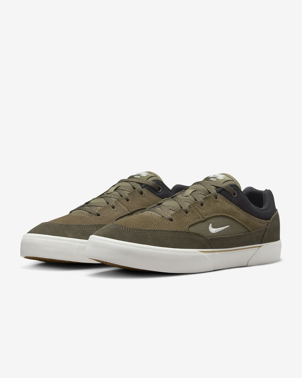 FV6064-200 Nike SB Malor Medium Olive Cargo Khaki Black Sail (Men's)