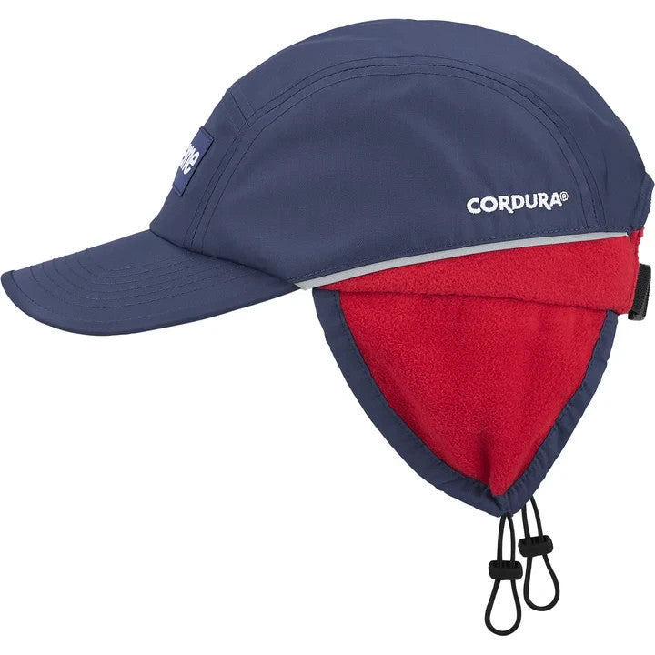 Supreme Polartec Lined Packable Earflap Camp Cap Navy