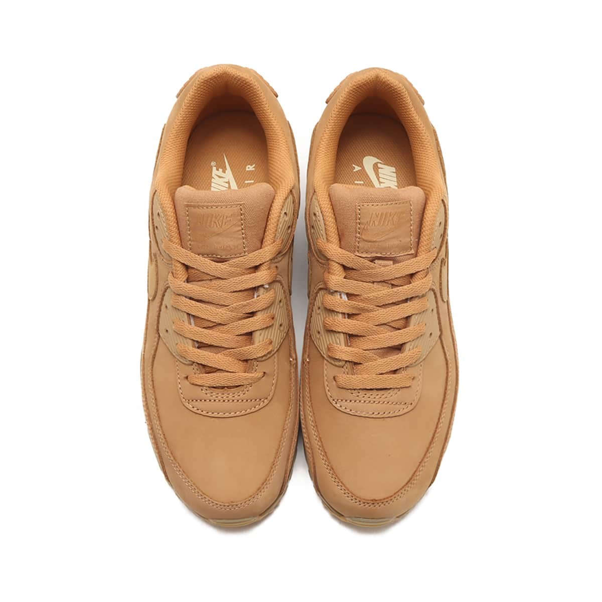 FZ5102-299 Nike Air Max 90 PRM FlaxGum Light BrownWheat (Men's)