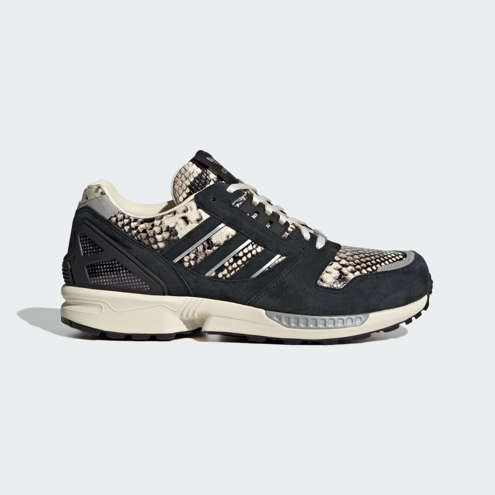 KI1383 adidas ZX 8000 Snakeskin Core Black Cream White (Men's)